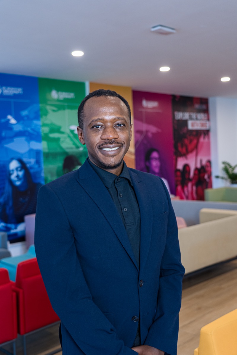 Portrait of Norris Mukembe, founder and lead instructor of UpgradeLab